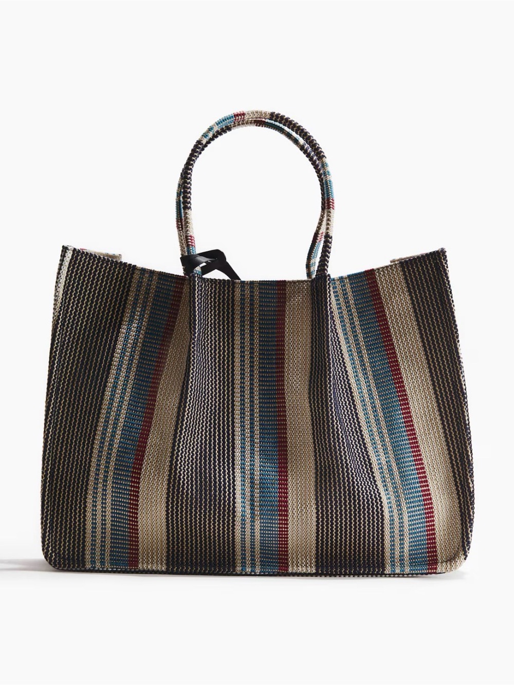 H&M NWT Jacquard Weave Tote